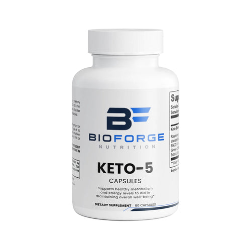 Keto-5 Ketosis and Fat Burning Support Capsules