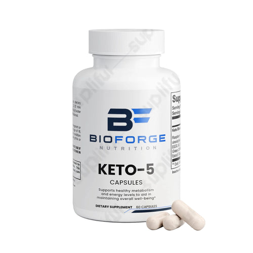 Keto-5 Ketosis and Fat Burning Support Capsules