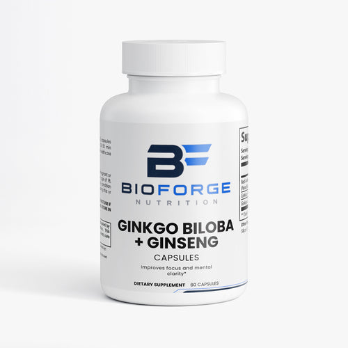 Ginkgo Biloba and Ginseng Energy Support Supplement