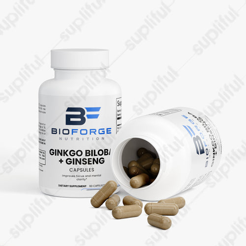 Ginkgo Biloba and Ginseng Energy Support Supplement
