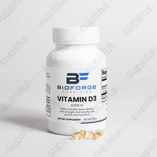 Vitamin D3 2000 IU Daily Wellness Softgels