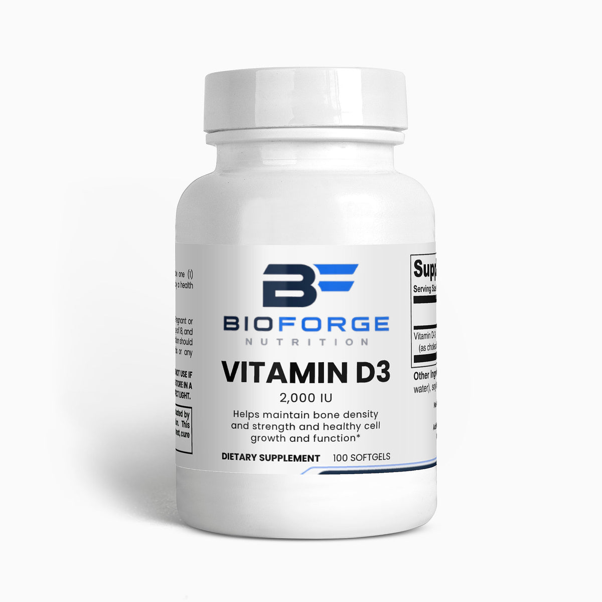 Vitamin D3 2000 IU Daily Wellness Softgels