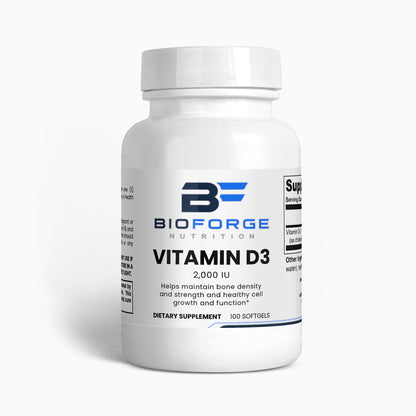 Vitamin D3 2000 IU Daily Wellness Softgels