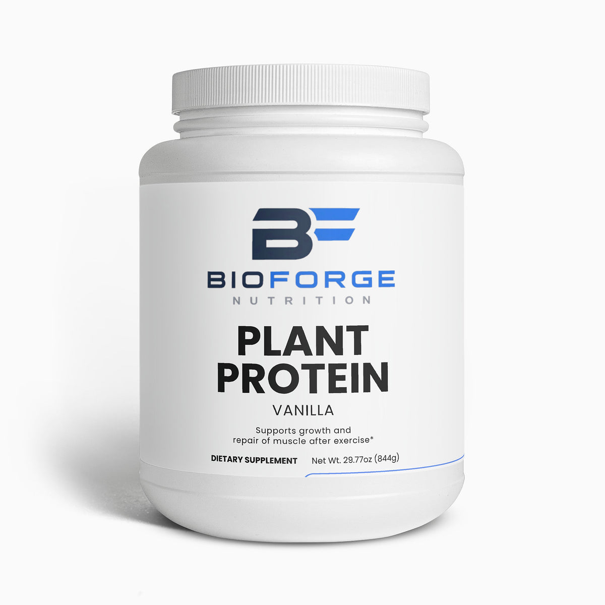 Plant Protein Vanilla Powder Supplement