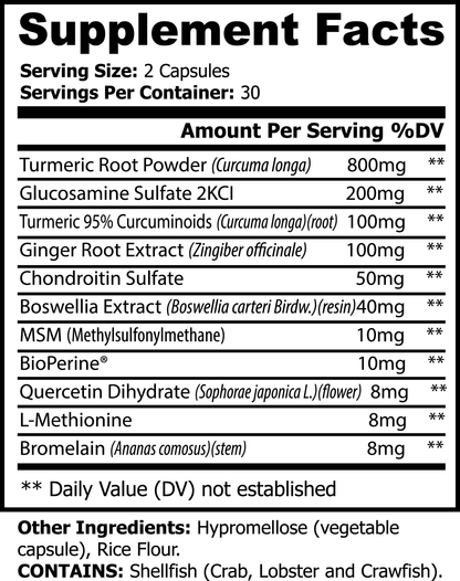 Platinum Turmeric Joint Support Capsules