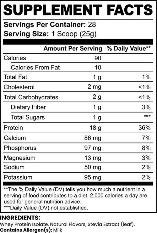 Pure3 100 Whey Protein Isolate Chocolate