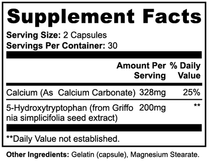 5-HTP Serotonin and Mood Support Supplement