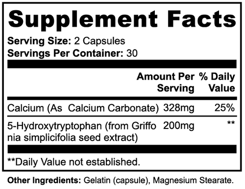 5-HTP Serotonin and Mood Support Supplement