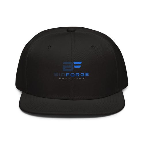 structured snapback hat