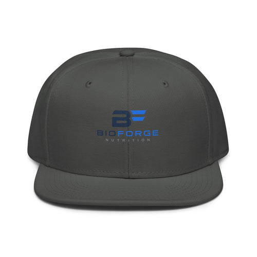 structured snapback hat
