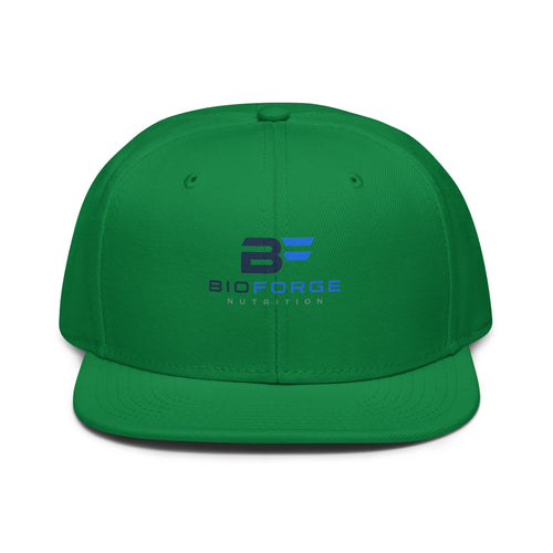 structured snapback hat