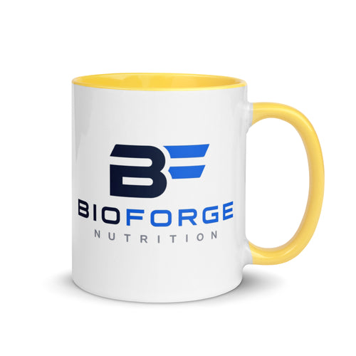 colorful ceramic mugs